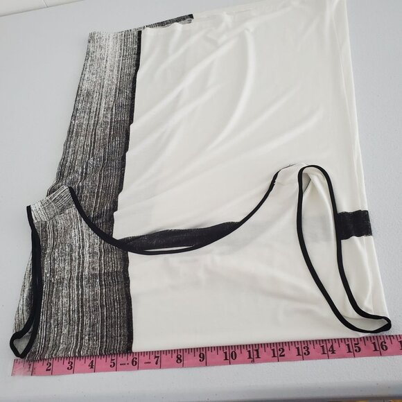 Helmut Lang Womens Sleeveless Colorblock Tunic Tank Top Size 0 Abstract Artsy - Picture 4 of 7